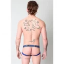 Ninja neoprene jock - blue - l