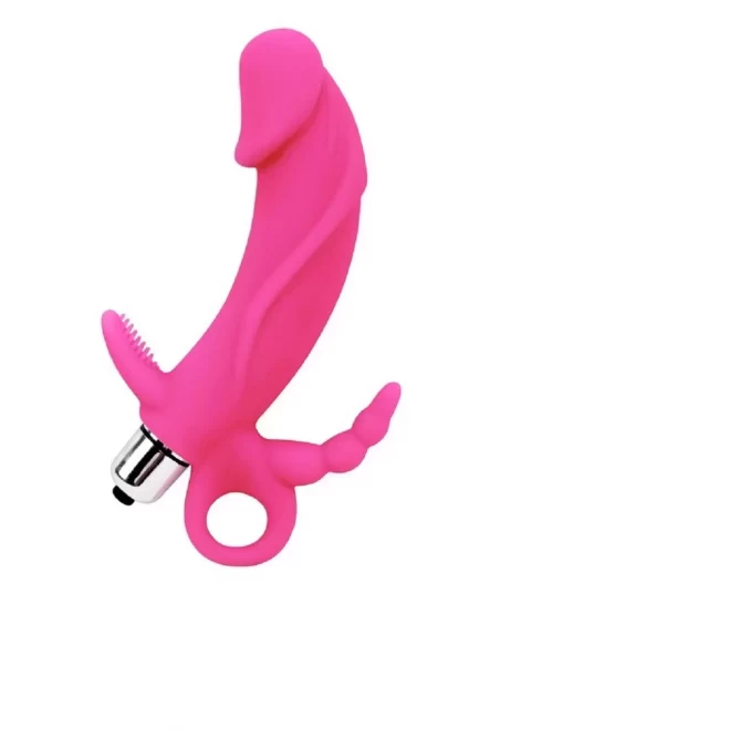 Triple targets pink stimulator