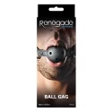 Renegade bondage - ball gag - black