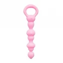 Easytoys Ribbed Anal Beads - Pink