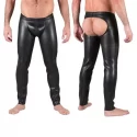 Neo open ass pants black - s