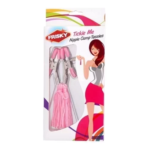 Tickle Me Nipple Clamps With Tassels