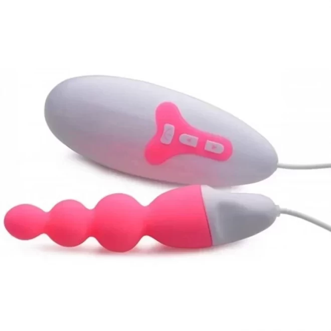 Bubble Blast Beaded Vibrating Silicone Egg