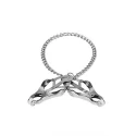 Clover nipple clamp with chain