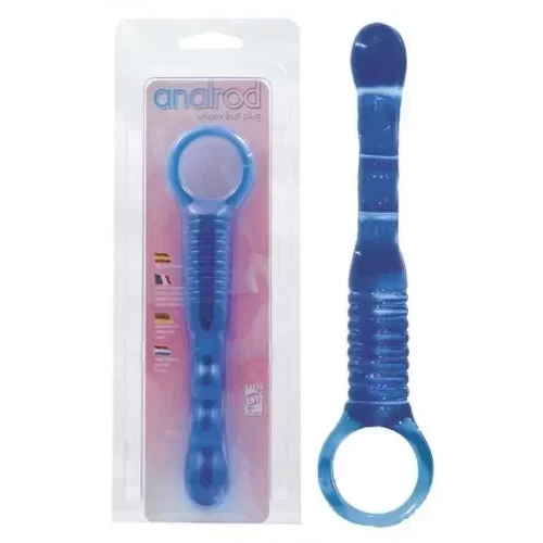 Żelowy plug analny Analrod Blue 15cm