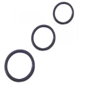 Zestaw ringow na penisa Spartacus Rubber Cock Ring Set 3er (2 kolory)
