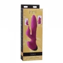 Spiral 10x Rotating Silicone Vibrator