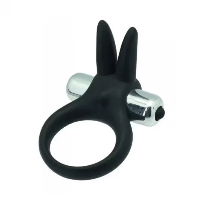 Timeless stretchy ring black