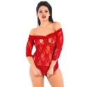 Vixson Lace Off-Shoulder Top