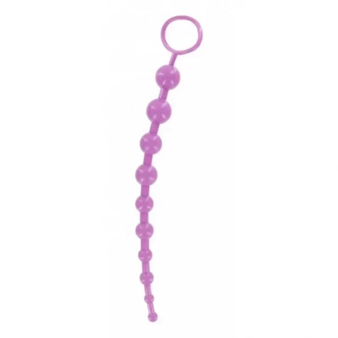 Long Anal Beads - Purple