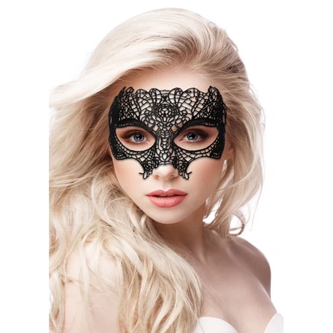 Princess black lace mask