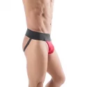 Jockstrap With Waist Strap - Red
