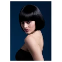 Fever Mia Wig 10inch/25cm Black Short Bob with Fringe