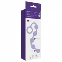 Onyx Silicone Anal Beads