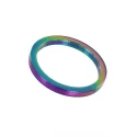 Metalowy ring erekcyjny - Rainbow flat c-ring