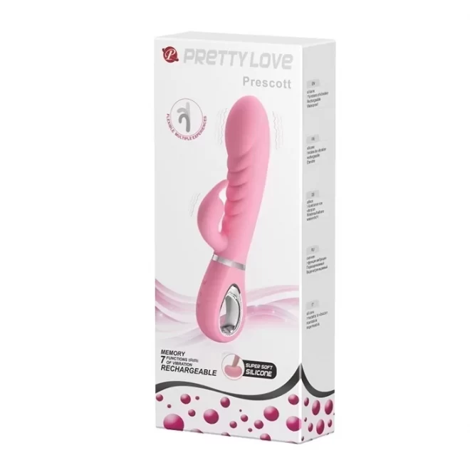 Pretty love prescott vibrator pink