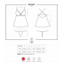 Koszulka typu babydoll 864-bab-1