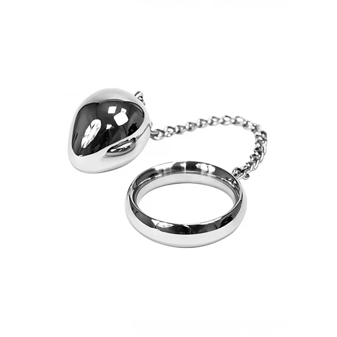 Donut c-ring anal egg (55/55mm) with chain