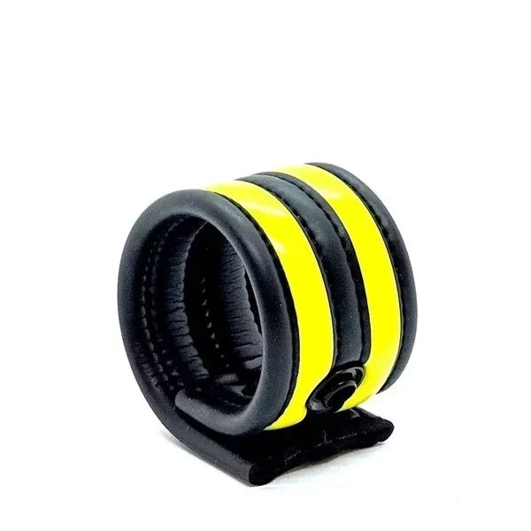 Neoprene racer ball strap - yellow