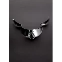 Locking men's collar with ring (15")