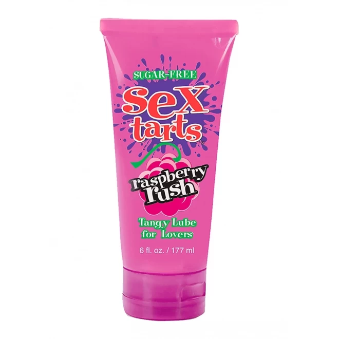 Sex tarts lube, raspberry rush tube