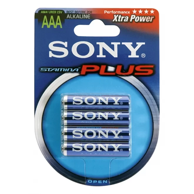 Sony Bat/Alk. Bt AAA 1X 4Pc