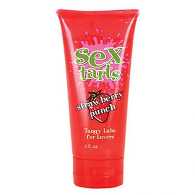 Sex tarts lube, strawberry punch tube