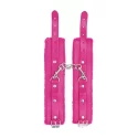 Ouch! plush leather hand cuffs