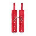 Ouch! plush leather hand cuffs