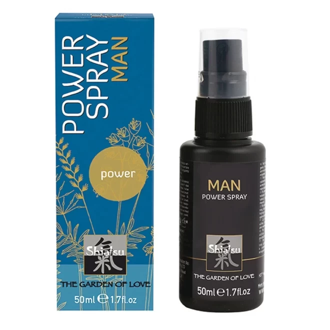 Spray poprawiający erekcję dla mężczyzn Shiatsu Man Power Spray 50ml