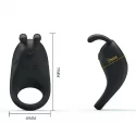 Pretty love rabbit vibrator ring black