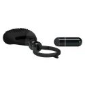 Pretty love locker vibrating penis ring black