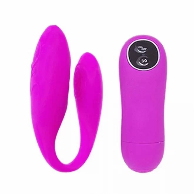 Chad vibrator, 2 motors, waterpr, 30 func.vibr, rechargeable, remote control