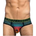 California Sunset Mesh Brief
