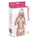 Niegrzeczny zestaw -stringi, maska i kajdanki Naughty set (2 kolory)