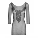 Mini sukienka z koronkowymi aplikacjami Mini Dress With Lace Applique
