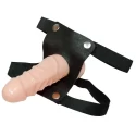 Lock load strap-on penis