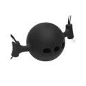 Hinder Breathable Ball Gag + Nipple Clamps