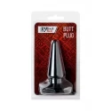 Plug-Black&Red 901303-5 Anal plug PVC black
