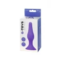 Plug-A-TOYS 761303 Butt plug Silicone purple