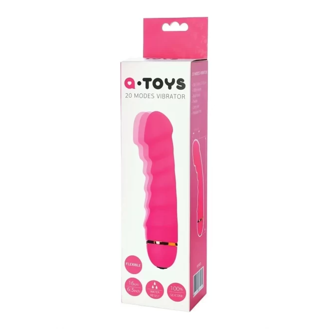 Wibrator-A-TOYS 761023 Vibrator Silicone pink multispeed