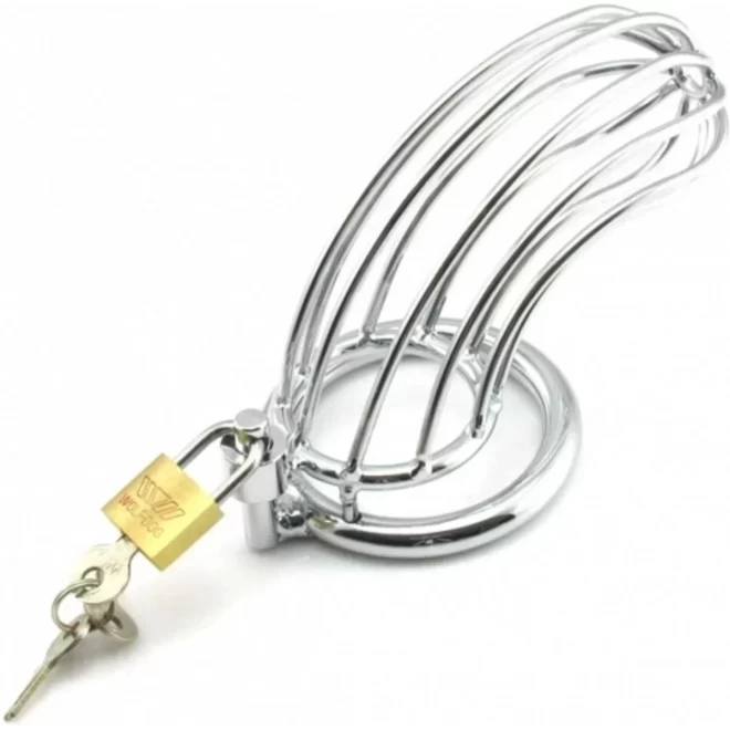 Stymulator-COCK CAGE 50MM SILVER