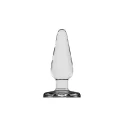 Butt plug - basic - 3 inch - glass