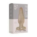 Butt plug - basic - 5 inch - glass