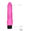 8 inch fat realistic dildo vibe