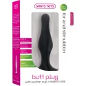 Butt plug with suction cup - medium