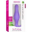 Butt plug with handle - large