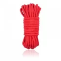 Wiązania-COTTON ROPE 5M RED