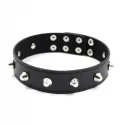 Wiązania-Collare Spikes Collar black