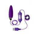 A-TOYS CONY Vibroegg with remote control purple Silicone